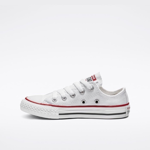BRAND NEW youth converse chuck taylor all star ox white shoes size 11 - Picture 2 of 6